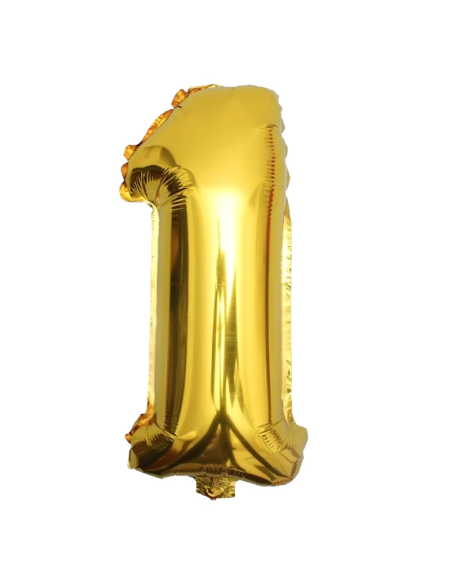 Kit ballons anniversaire 18 ans noir et or – décoration fête
