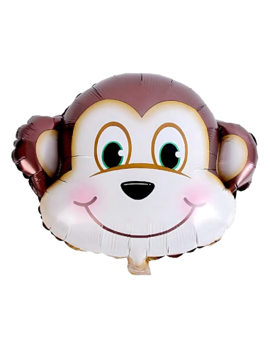 Kit ballons anniversaire singe enfant – décoration jungle 5 pièces
