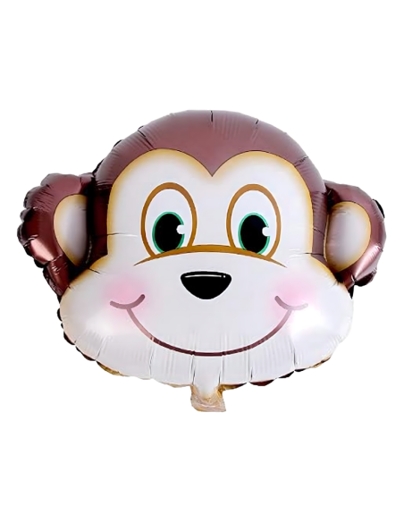 Aap ballonnen verjaardag set 5 stuks jungle decoratie