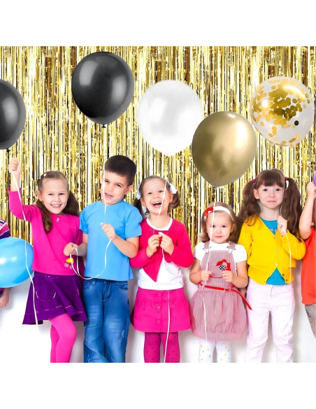 Ballonnen 30 jaar zwart goud set verjaardag decoratie