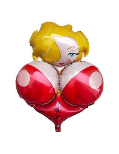 Ballonnen vrijgezellenfeest set 5 stuks EVG decoratie
