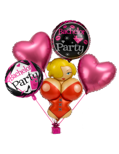 Ballons EVG kit 5 pièces – décoration enterrement vie garçon 2