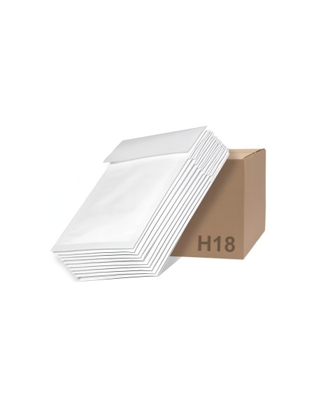 Pochette bulle blanche H18, enveloppe matelassée 270 x 360 mm, vendue en carton