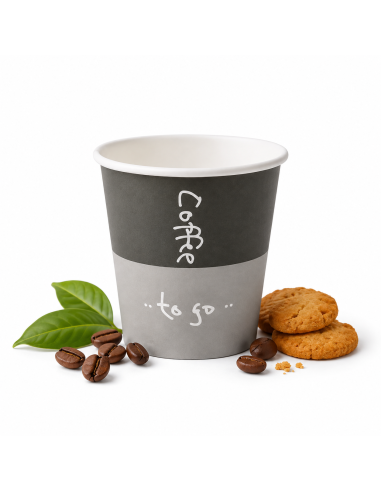 Gobelets espresso 120 ml 4 oz – lot de 100 | Packadi