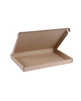 Bruine standaard brievenbusdoos formaat A4 - 31 x 21,5 x 3 cm  - Home