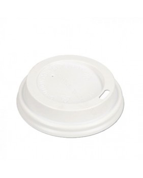 Couvercle blanc pour gobelet à café à emporter 80mm 240ml-50 pcs  -... Couvercle blanc pour gobelet à café à emporter 80mm 240ml-50 pcs  -...