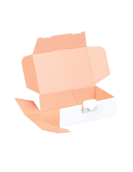 Boîte postale écologique blanche 18 x 13 x 4,5 cm - Packadi