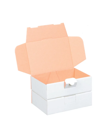 Boîte postale écologique blanche 18 x 13 x 4,5 cm - Packadi