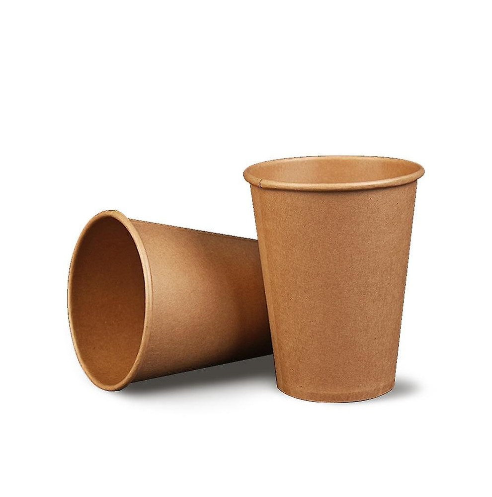 Kartonnen koffiebeker bruin kraft 180 ml Ø70,3 mm - 100 stuks