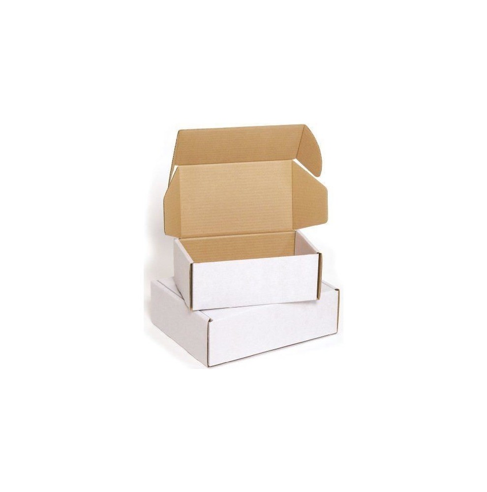 Witte Postdoos 23x14x7 cm – Stevige Verzendverpakking