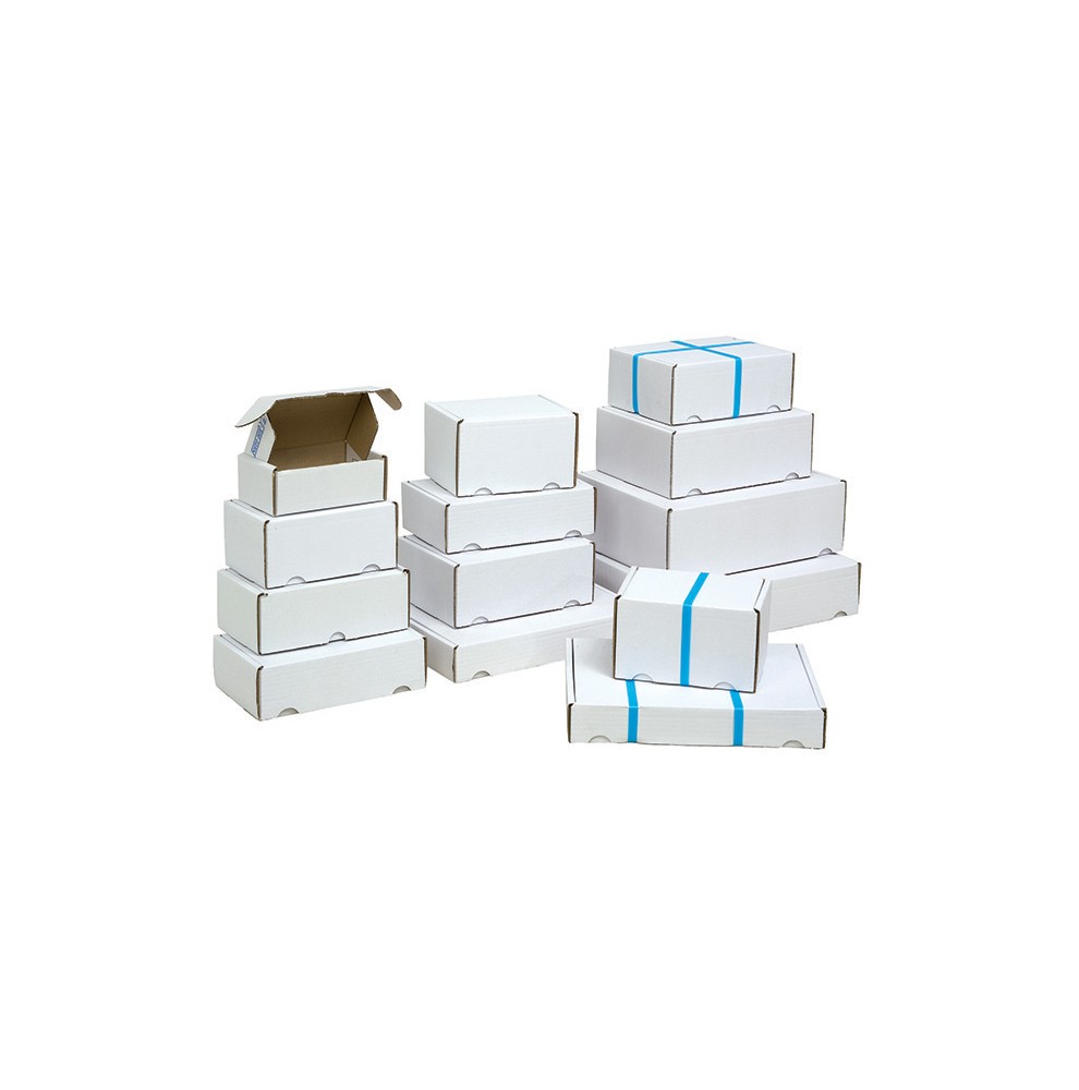 Witte postdozen/ verzenddozen 31x22x6cm formaat A4  - Home
