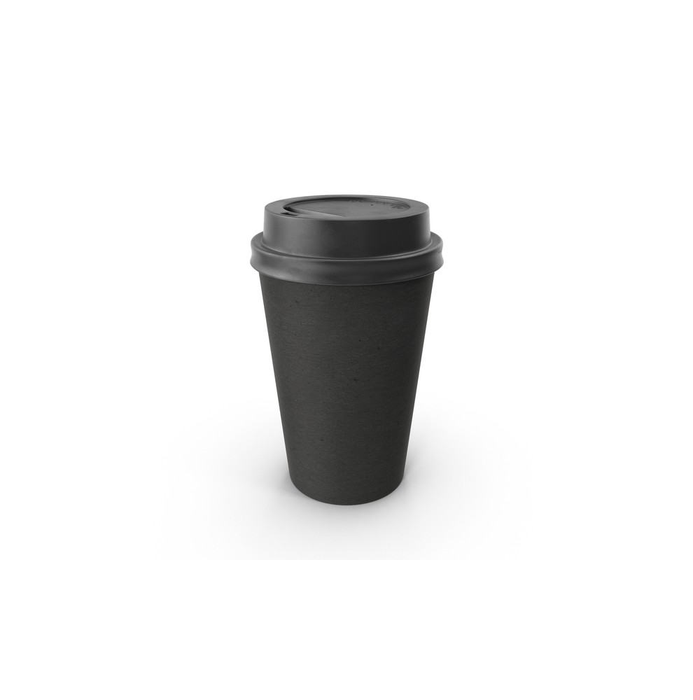 Gobelets café noir 180 ml pour distributeur avec couvercles