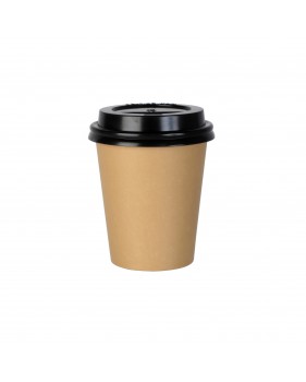 Coffee to go koffiebeker Nature Kraft 80mm 240ml 8oz bruin- 100 stu...