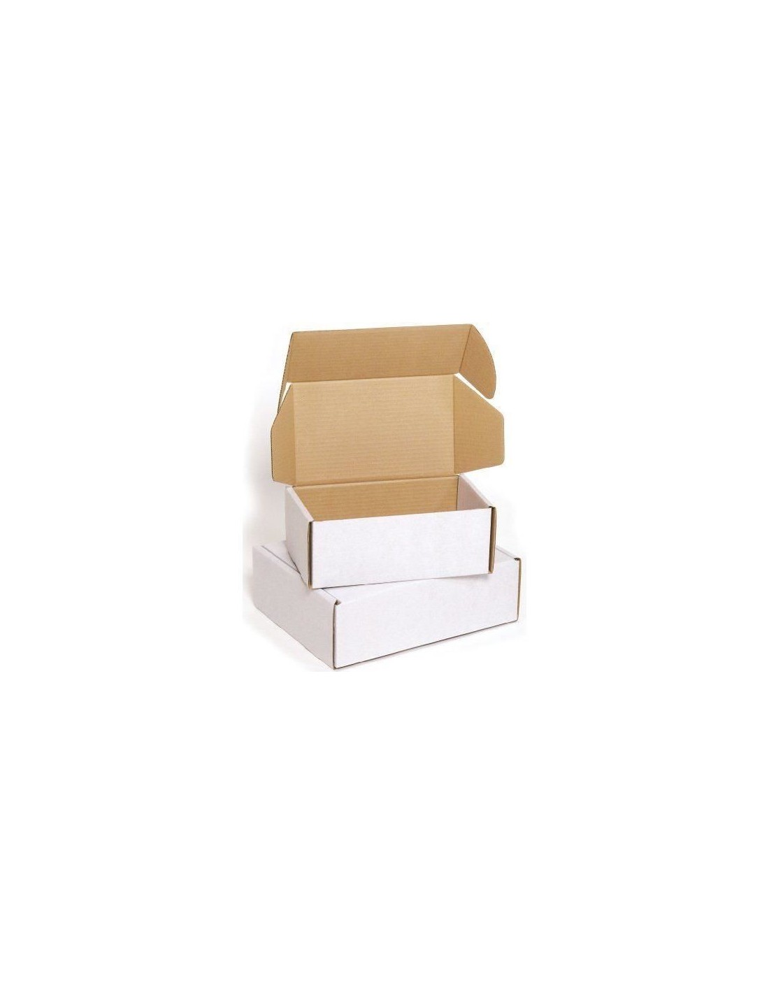 Boîte postale carton blanche - Boite carton blanche