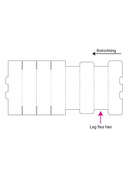 Wijnverzenddoos 3 flessen dubbelgolf / Verzenddoos voor 1 fles / Fl... Wijnverzenddoos 3 flessen dubbelgolf / Verzenddoos voor 1 fles / Fl...