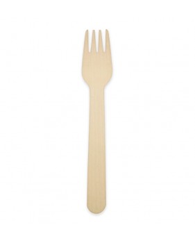 100 x BIO Houten vorken 16cm  - Home 100 x BIO Houten vorken 16cm  - Home
