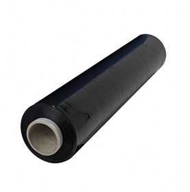 Zwarte Wikkelfolie 50cm x 300m 20µm – Palletfolie