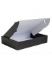 Zwarte postdozen/ verzenddozen 31x22x6cm