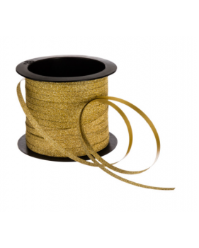 Bolduc doré effet satiné 5mm x 20m  - Accueil