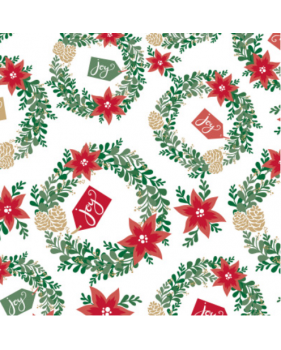 Papier d'emballage / Papier cadeau Noel 70cmx3m  - Accueil