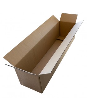 Carton pour produit long 62x15x15cm en simple cannelure  - Accueil