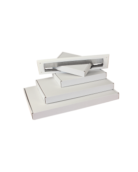 Witte standaard brievenbusdoos formaat A4 - 31 x 21,5 x 3 cm  - Home