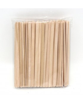 100 x Bâtonnets de Café en Bois de Bouleau Jetables  - Accueil 100 x Bâtonnets de Café en Bois de Bouleau Jetables  - Accueil