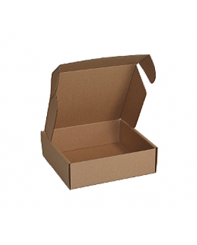 Ecologische Bruine postdozen/ verzenddozen 16,2 x 15,4 x 5,2cm  - Home