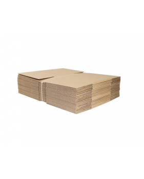 Caisse Carton / Boite En Carton Brun 30x20x10cm En Simple Cannelure...
