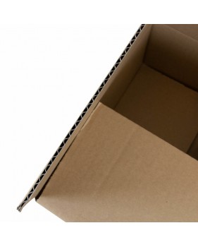 Caisse Carton / Boite En Carton Brun 20x15x15cm En Simple Cannelure...
