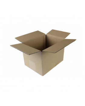 Caisse Carton / Boite En Carton Brun 20x15x15cm En Simple Cannelure...