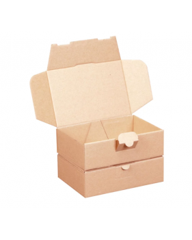 Ecologische Postdozen/ Verzenddozen formaat 18x13x4,5cm  - Home