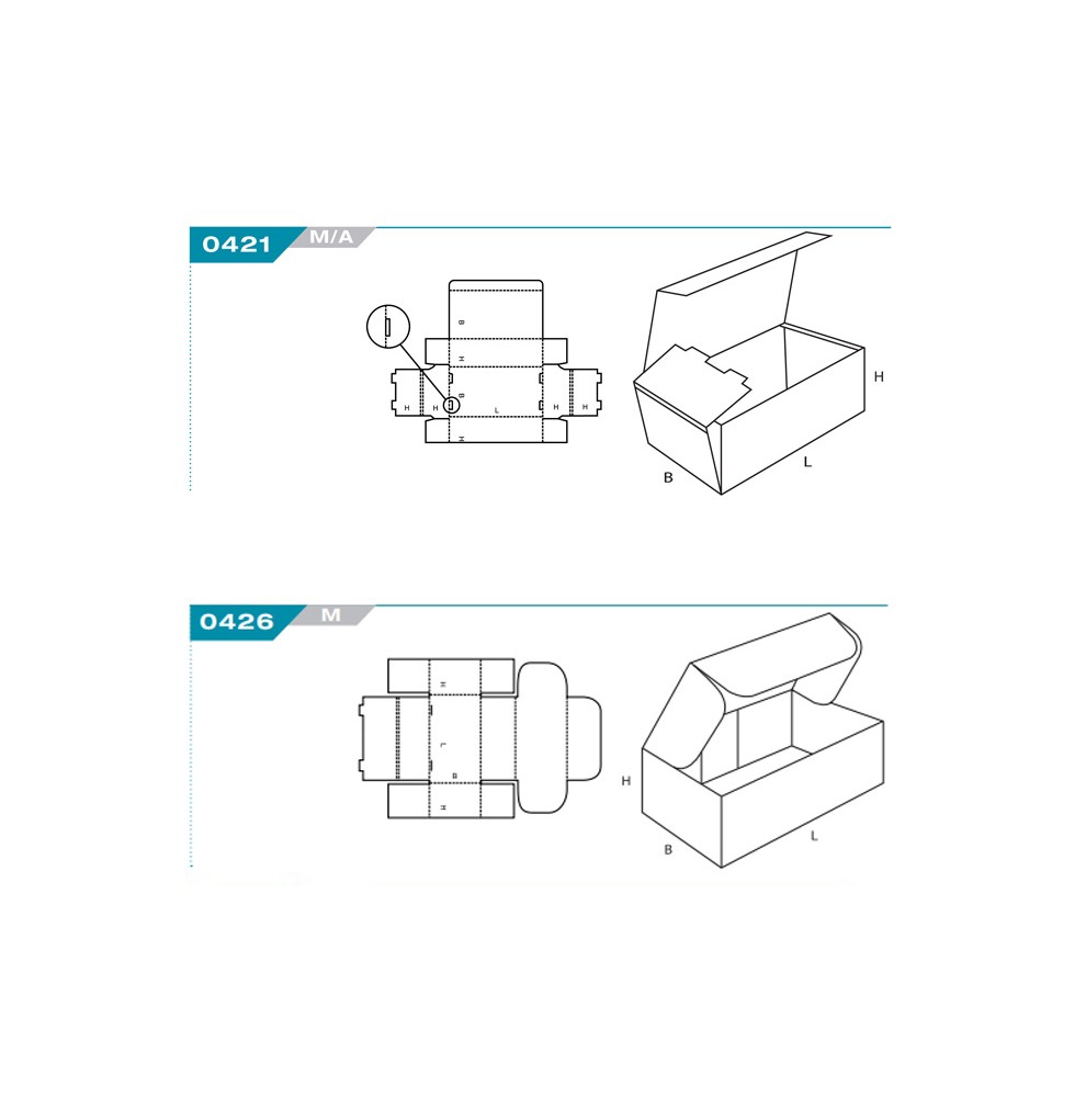 Bruine postdozen (levertermijn: 4-14 dagen)  - Home