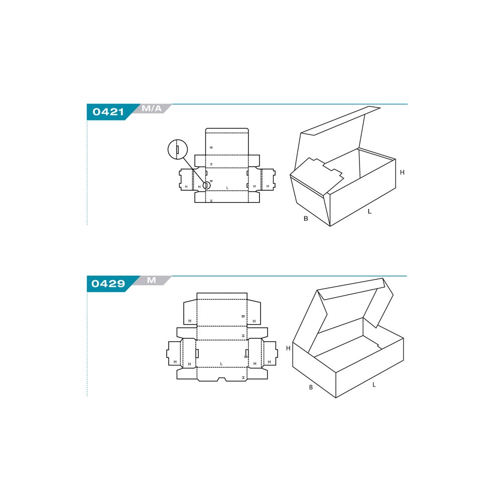 Witte postdozen (Levertermijn: 4-14 Dagen)  - Home