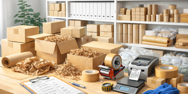 Hoeveel verpakking moet er worden geleverd voor een e-commerceactiviteit ?