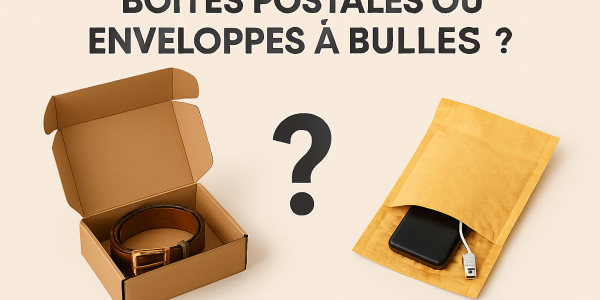 Postdozen of bubbelenveloppen: wat kun je kiezen volgens je producten?